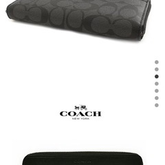 COACH長財布 F75000 75000 CQ/BKの画像