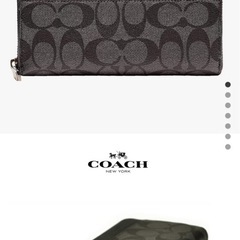 COACH長財布 F75000 75000 CQ/BKの画像