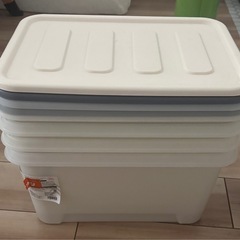 ダイソーの収納ボックス　4個セットの画像