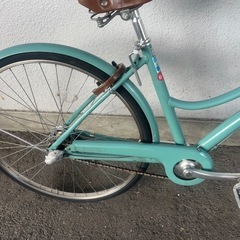 9J15  ブリジストン　シティサイクル２７サイズ　３段変速オートライト付き　★自転車専門店の中古車です★　【消費税込み・防犯登録６００円込みの画像