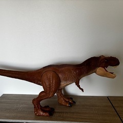 恐竜ブラキオザウルス、ティラノサウルスの画像