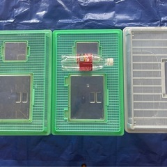 特大 虫かご　水槽　プラスチックケース　3個セット　お子様と海で魚取りや昆虫採集にどうぞ の画像