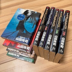 初版　山田玲司『AGAPES』『GOLD PANTHERS』『NG』『ドルフィンブレイン』全巻セット の画像