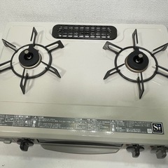 リンナイ  ガスコンロ ガステーブル 19年製 DCM01BEL 都市ガス 0915-011の画像