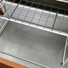 キッチン収納　スライドラックの画像