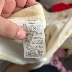 スヌーピー赤ちゃん毛布の画像