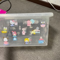 サンリオ 収納ボックスの画像