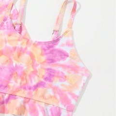 SHEIN スイムウェア ラッシュガードセット 110cmの画像