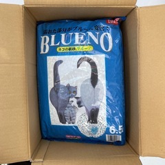 BLUENOネコの紙砂1箱（6.5L✖️6）の画像