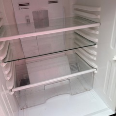 2ドア　冷蔵庫　黒　無料の画像
