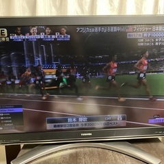 ジャンク品　東芝REGZA 42インチ テレビ 0円
の画像