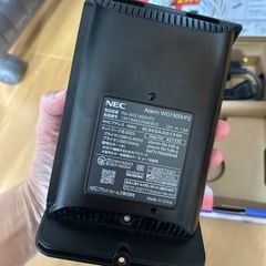 NEC　wifiルーターの画像