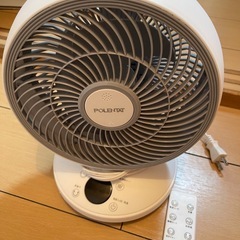 POLENTAT 円形扇風機 リモコン付きの画像