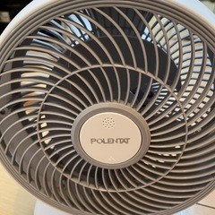 POLENTAT 円形扇風機 リモコン付きの画像