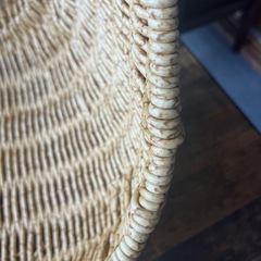 ラタン風　バスケットの画像