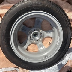 BLIZZAK155/65R14アルミホイルタイヤの画像