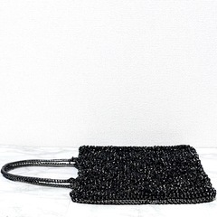 【極美品】ANTEPRIMA アンテプリマ ワイヤーバッグ ハンドバッグ スクエア ブラック③の画像