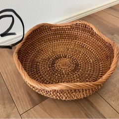 手編みの入れ物セット　の画像
