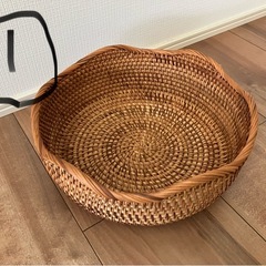 手編みの入れ物セット　の画像
