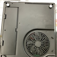 23年製山善IHコンロ IHクッキングヒーター コード収納ケース付き ブラック YEP-CS140(B)   リサイクルショップ宮崎屋　佐土原店　25.9.15Fの画像