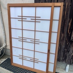 障子 大2枚 小2枚の画像