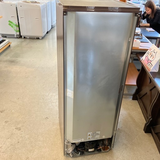 M2509-199 Panasonic　2ドア冷蔵庫 NR-B17AW 2018年製 168L ブラウン 動作確認済み キズ汚れ有り