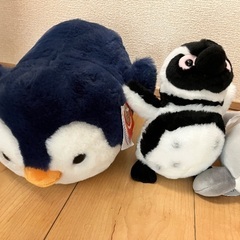 神戸須磨シーワールド　京都水族館　ペンギン　イルカ　ぬいぐるみの画像
