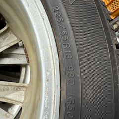YOKOHAMA225/55R1898QIG50冬タイヤの画像