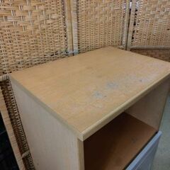 キッチンボード 白系 レンジボード レンジ台 コンパクト 幅60cm 札幌 西野店の画像