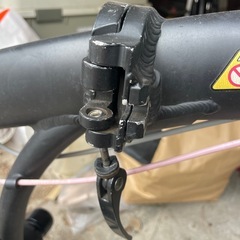 折りたたみ自転車　不具合確認お願いの画像
