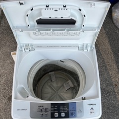 HITACHI 洗濯機　2017年の画像