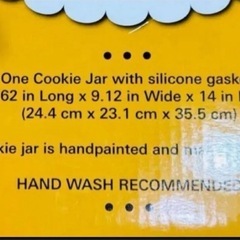 【Cupcake Cookie Jar】クッキージャー陶器製の画像