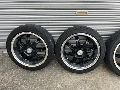 15インチ　4H 165/50/15 5J　コペン  軽ホイール　　タイヤセット　即使用可能　タント　n-van n-box nワン 