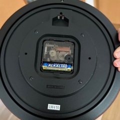 木製　CASIO　掛け時計の画像