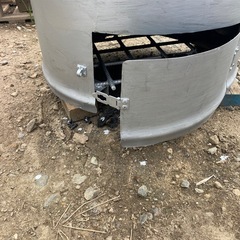 手作りピザ釜の画像