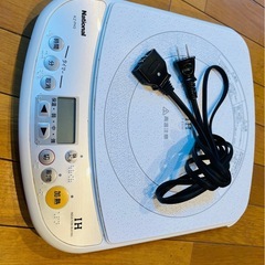 National  IH クッキングヒーター　ホワイトの画像