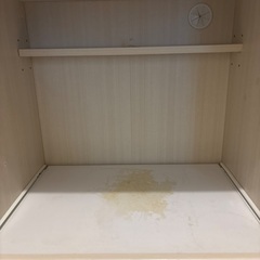 キッチン収納棚 キャビネット 白の画像