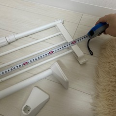 アイリスオーヤマ　突っ張り棚の画像