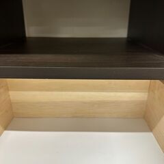 【ジャングルジャングル滋賀草津店】ジモティ来店特価!! TV台 ダークブラウン J-250987の画像