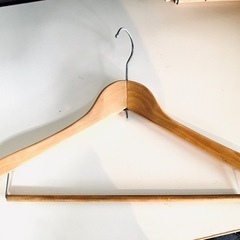 木製ハンガー　9個セット
の画像