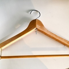 木製ハンガー　9個セット
の画像