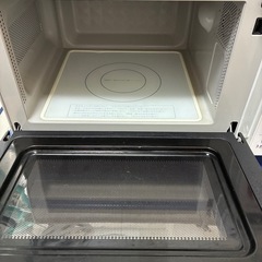 シャープ 電子レンジ 18L ヘルツフリー ホワイト RE-TF1-Wの画像