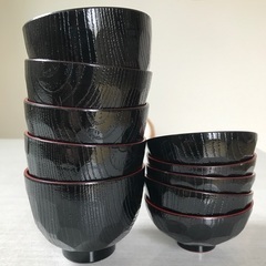 蓋付き　お椀（5セット）の画像