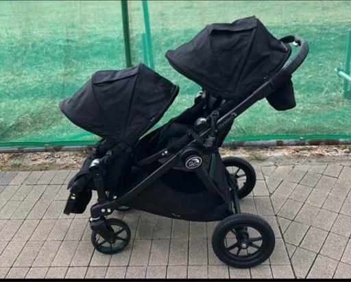 値下げ　
2人乗りベビーカー