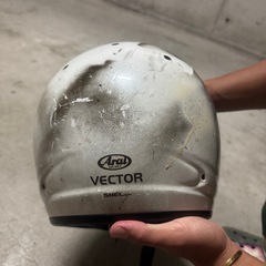 Arai VECTOR ホワイト フルフェイスヘルメットの画像