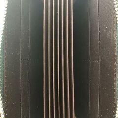 【未使用品】管理番号：G-8 　PVCレザーウォレット　ラウンドファスナー　11cm ×17cm 厚み2cmの画像