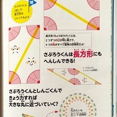 【美品】（2冊セット）「算数脳がぐんぐん育つ!立体あそび」、「スゴイ！三角定規つき三角パズル」の画像
