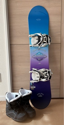 Spoon スノーボード120cm靴22.0cm3点セット