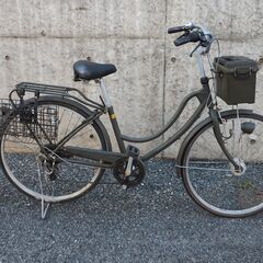 「国防色」自転車２６インチ・外装５段変速の画像