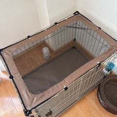 猫＆犬用ゲージの画像